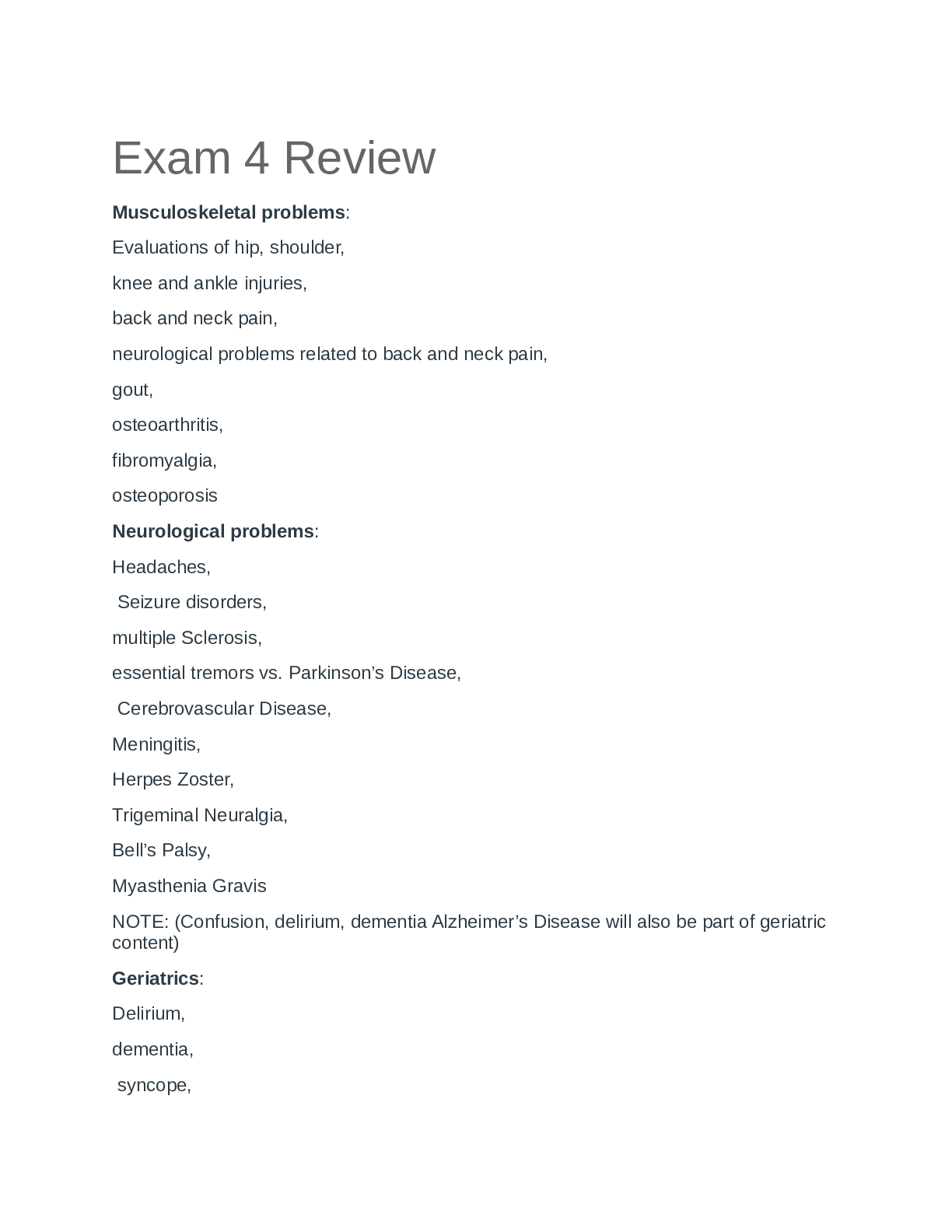 Preview image for Dunphy and Brown Text Book questions Exam 4 Review. LATEST 2022-2023